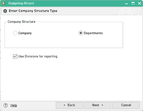 Enable advanced reporting by grouping Sage 50 departments under divisions in ProudNumbers